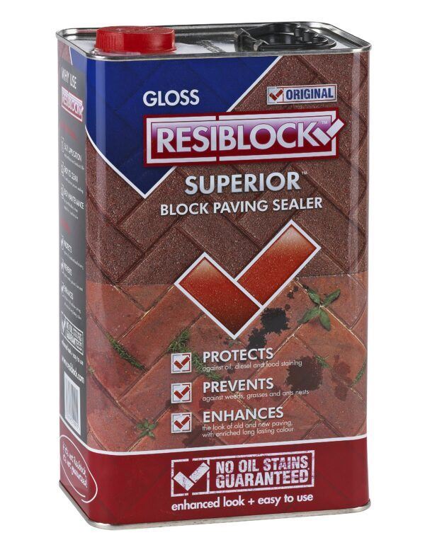 Resiblock Superior Original Block Paving Sealer (gloss) 5l