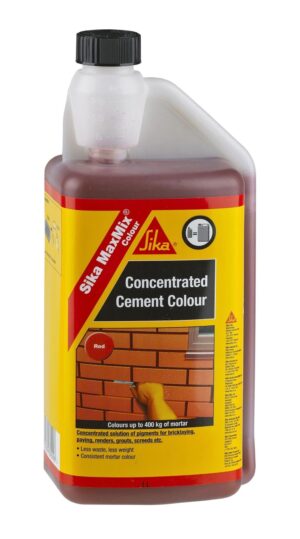 Sika Maxmix Concentrated Cement Colour (red) 1l