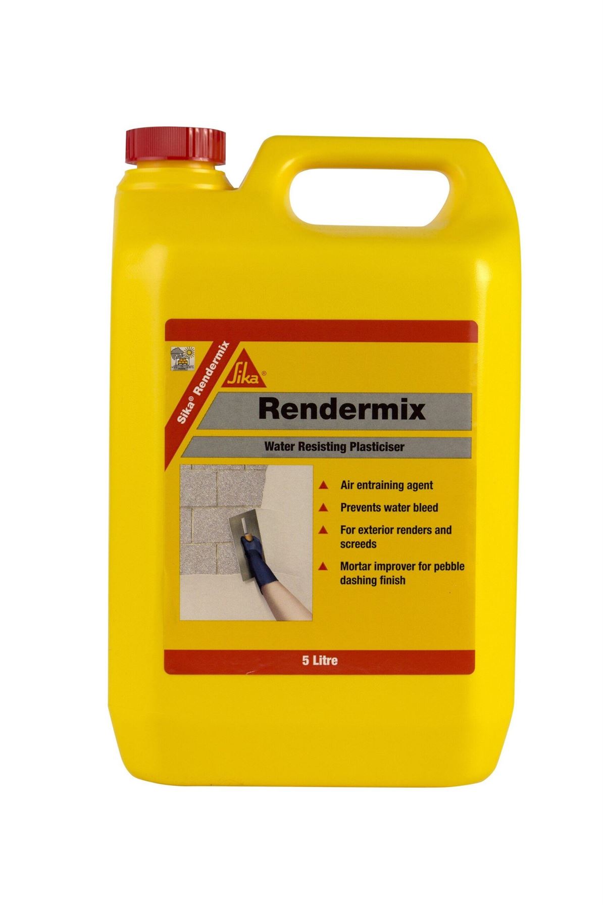 Sika Rendermix 5L Only £8.49 - FREE Delivery & Bulk Discounts | SPC