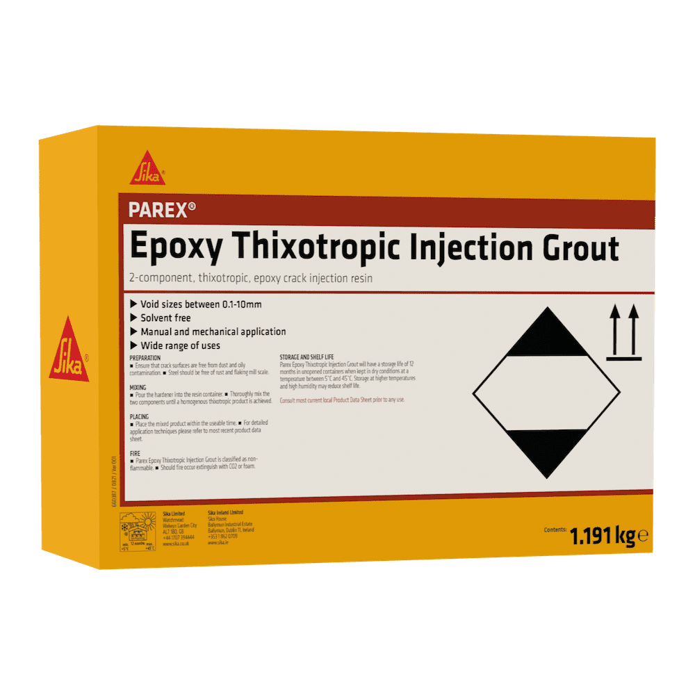 Parex Epoxy Thixotropic Injection Grout