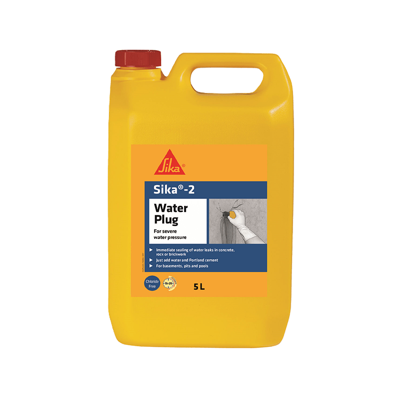Sika 2 Water Plug 5L