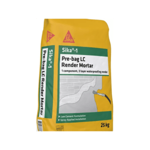 Sika 1 Pre-Bagged LC Render Mortar 25kg